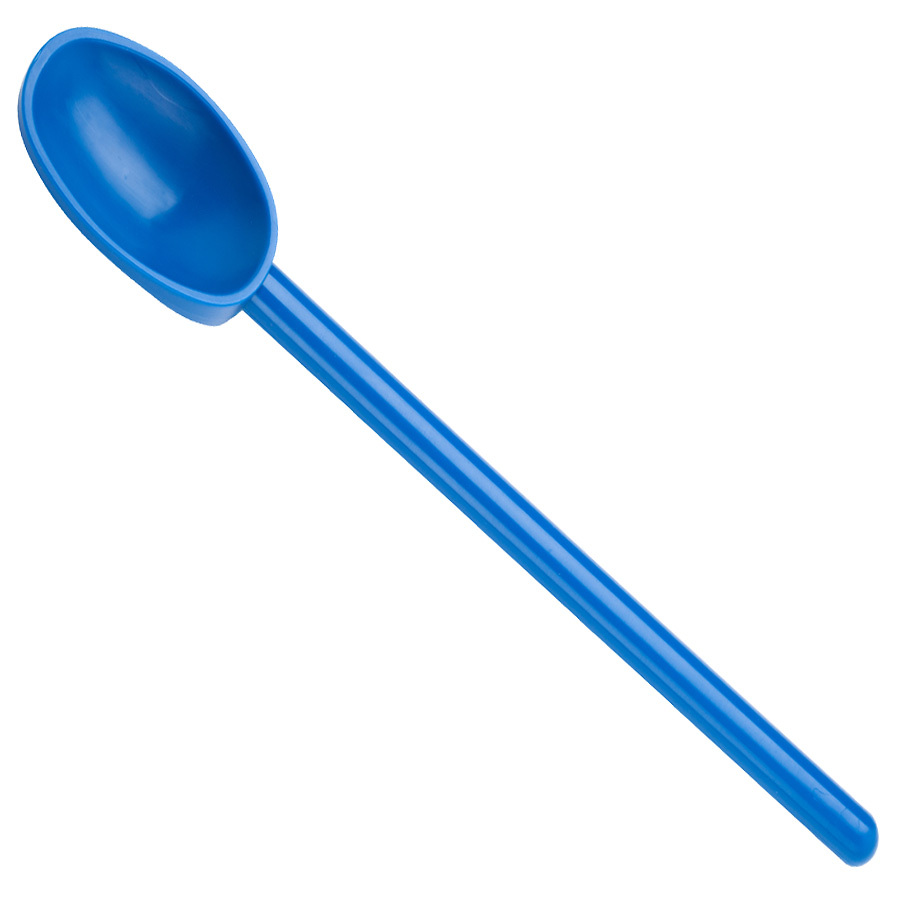 Mercer Hell's Tools Hi Heat Mixing Spoon 11.8in Blue