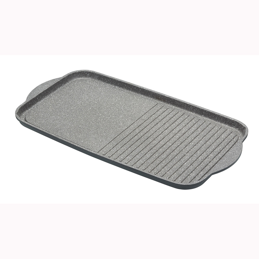MasterClass Cast Aluminium 51cm Dual Griddle Tray