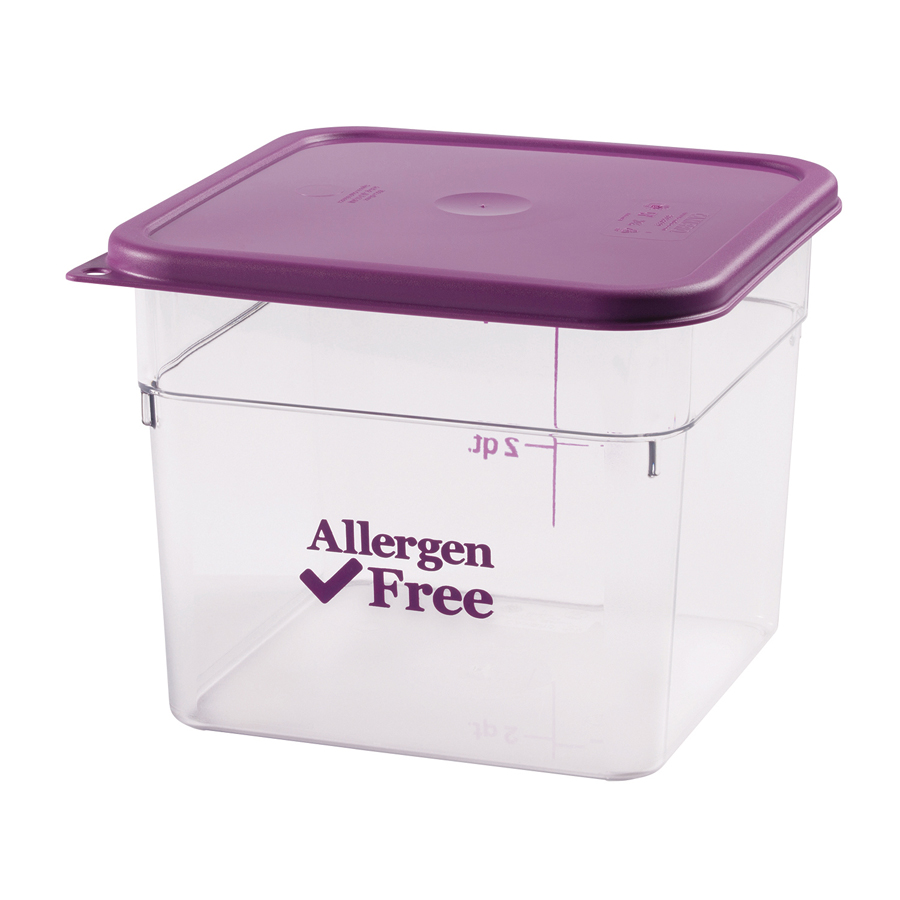 Cambro Camsquare Storage Container Allergen-Free Polycarbonate 5.7ltr