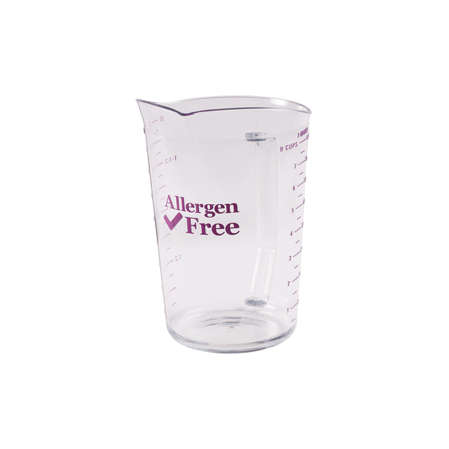 Cambro Measuring Jug Allergen-Free Polycarbonate Purple Markings 4ltr