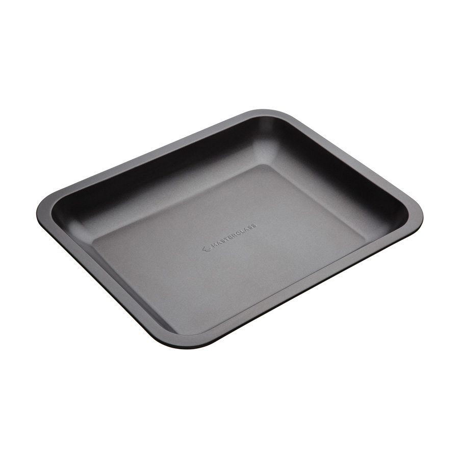 MasterClass Non-stick Carbon Steel Rectangular Medium Sloped Roasting Pan