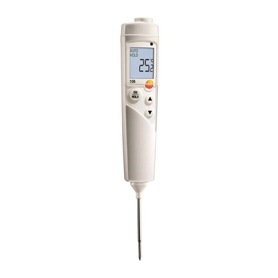 Testo 106 Penetration Food Thermometer Kit
