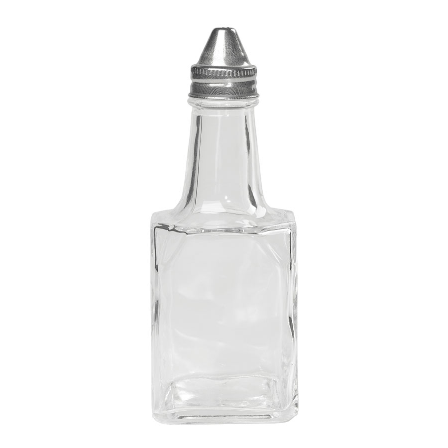 Chef Aid Traditional Square Glass Vinegar Bottle 170ml