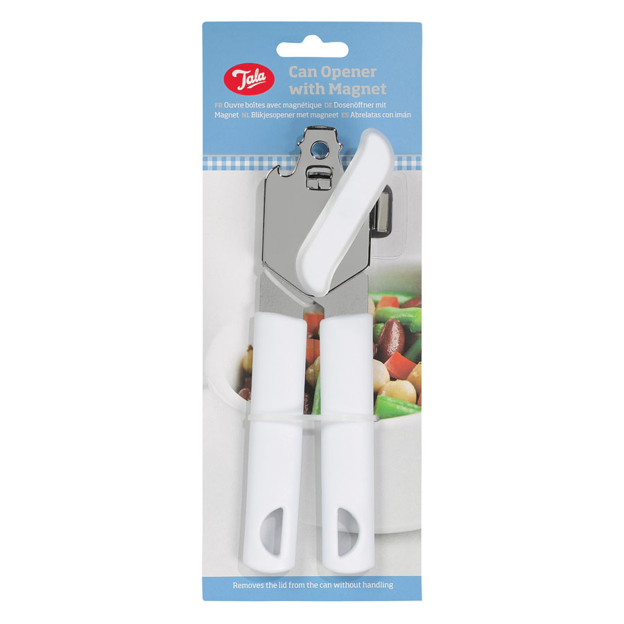 Tala Magnetic Can Opener Stainless Steel And Plastic 250x95x50mm