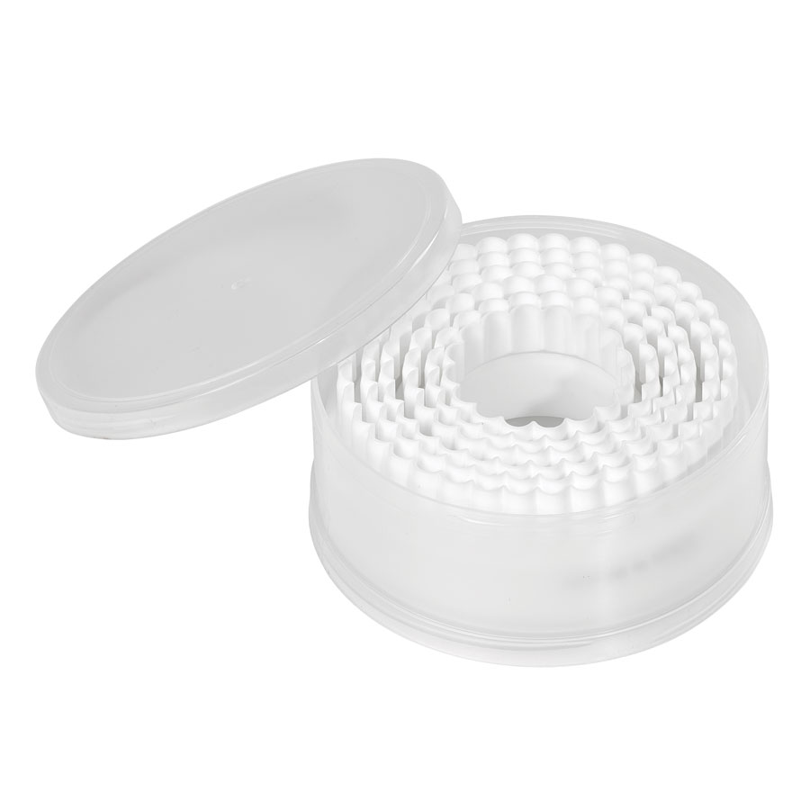 Tala Plain/Crinkled Reversible Cutter Set