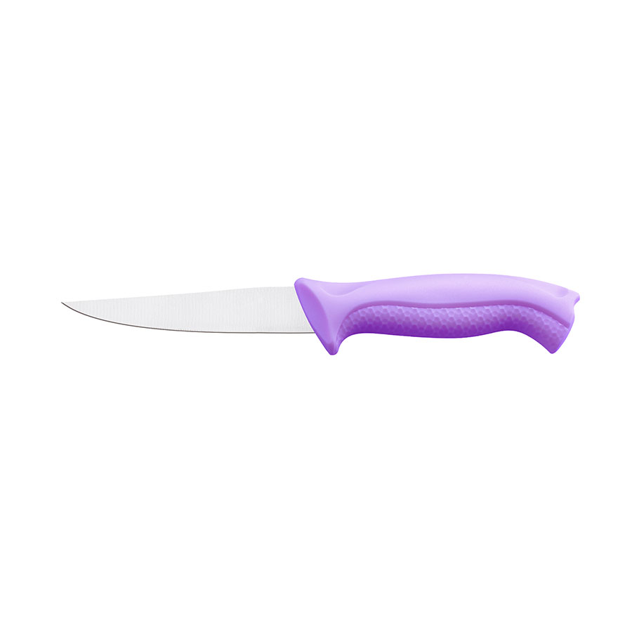 Vegetable/Paring Knife 4in Stainless Steel Blade Purple Handle