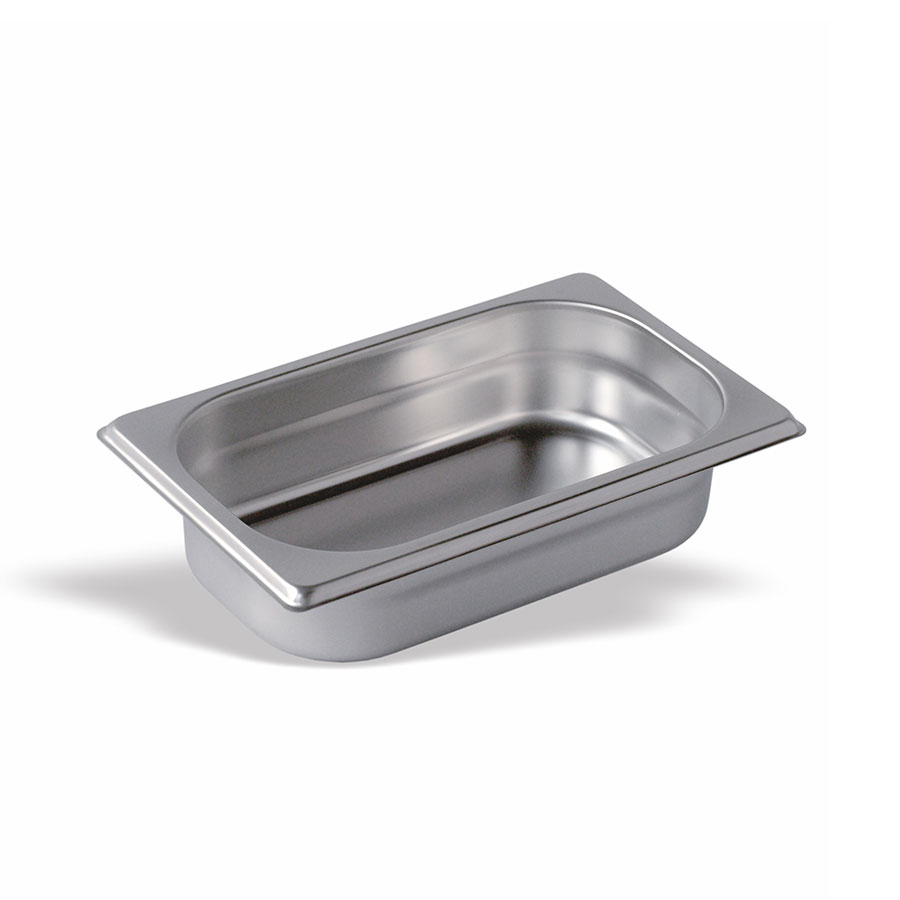 Pujadas Pan 1/4 GN 18/10 Stainless Steel 200mm