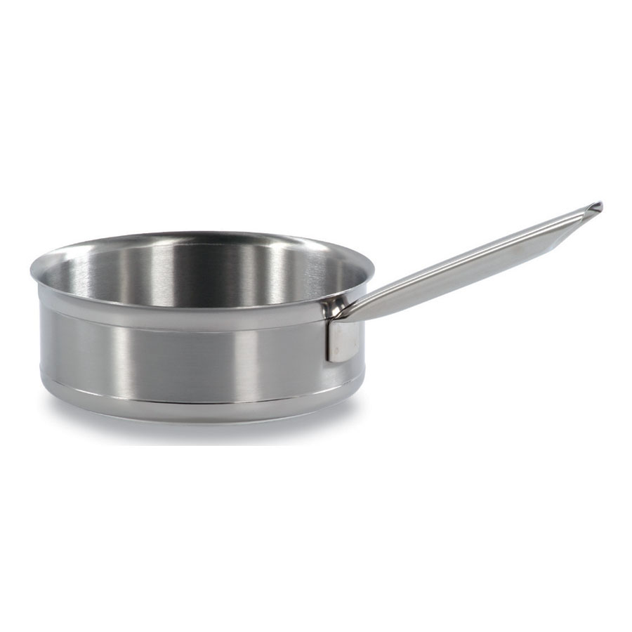 Matfer Bourgeat Tradition Saute Pan 24cm Stainless Steel 3.6l