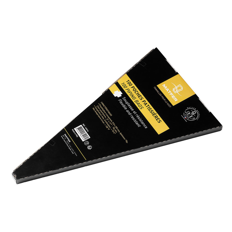 Matfer Bourgeat Disposable Piping Bags 51x30cm 75microns Polyethylene