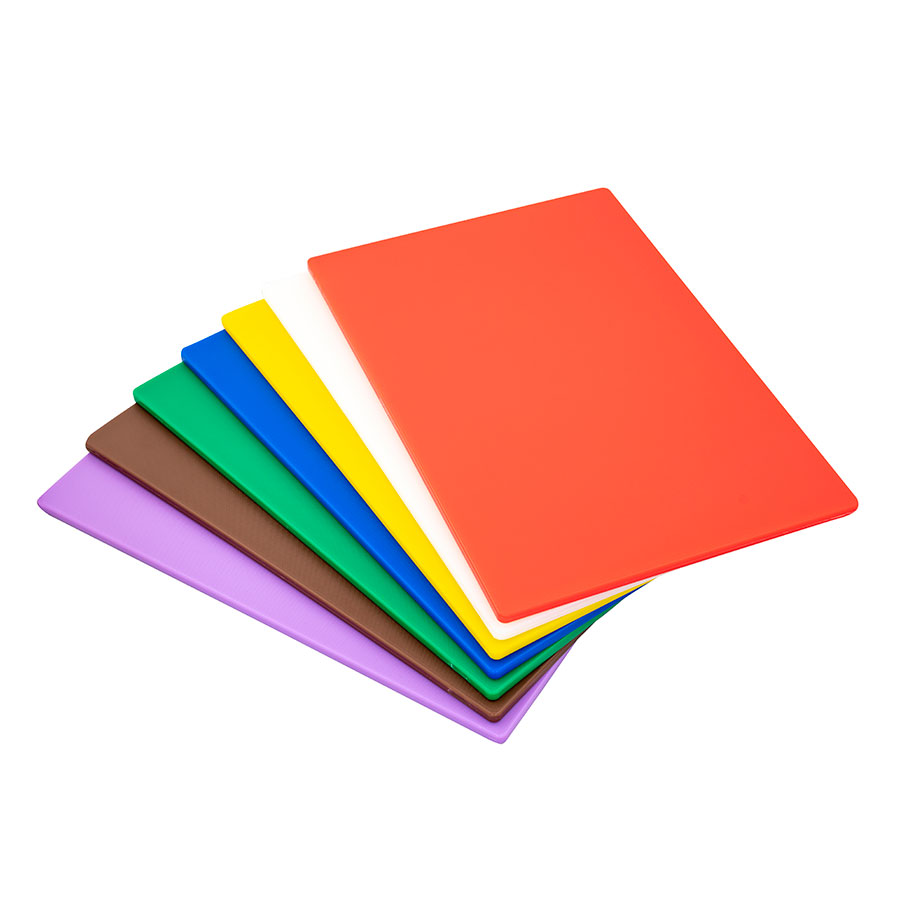 Cutting Board White LDPE 45x30x2.5cm