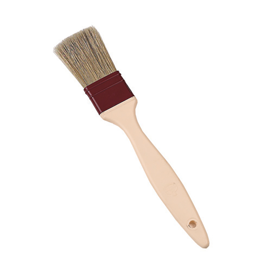 Matfer Bourgeat Flat Pastry Brush Natural Bristles 60mm