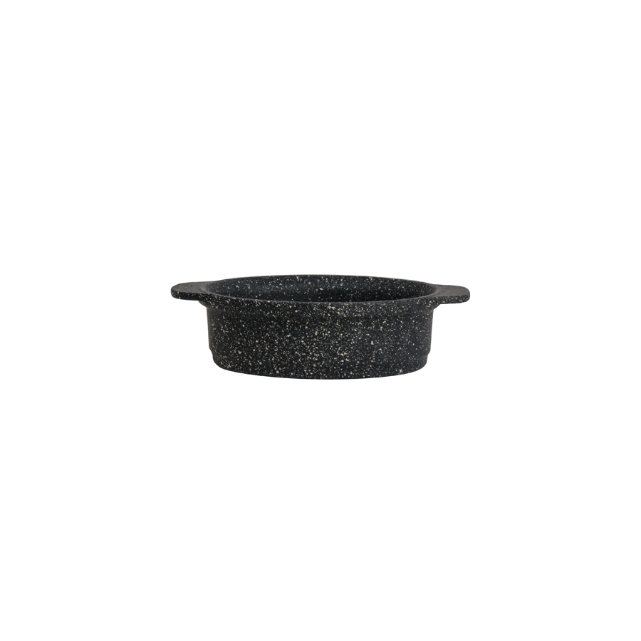 Oval Mini Crock With Handles 18.4 x 12.4cm