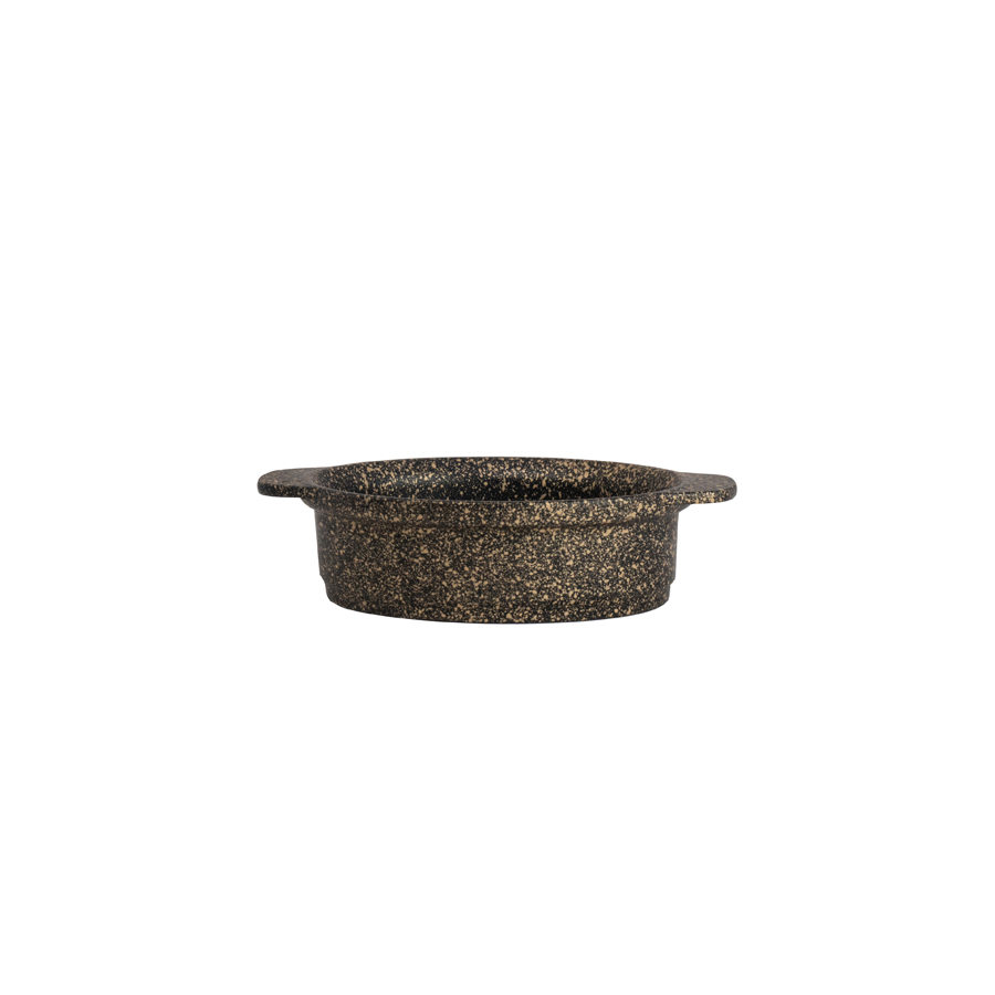 Oval Mini Crock With Handles 18.4 x 12.4cm