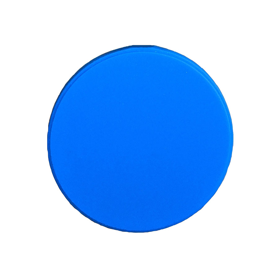 Blue Silicone Mat - 90mm Dia x 5mmH