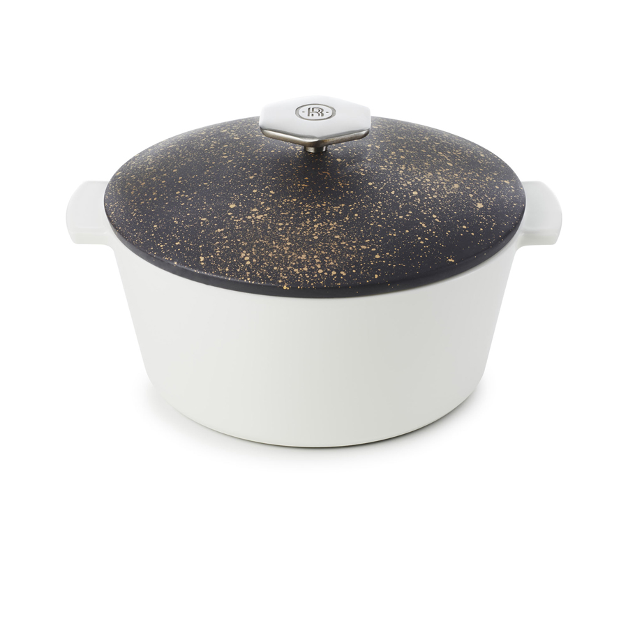 Round Cocotte Cosmo Gold 22cm
