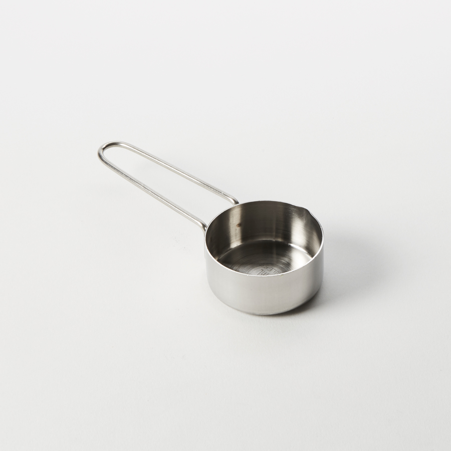 American Metalcraft Short Handled Measuring Cup Stainless Steel 1/4 Cup 59.1ml