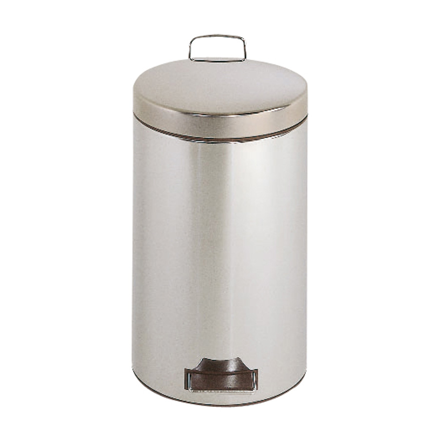 Pedal Bin Chrome 12ltr Plastic Liner