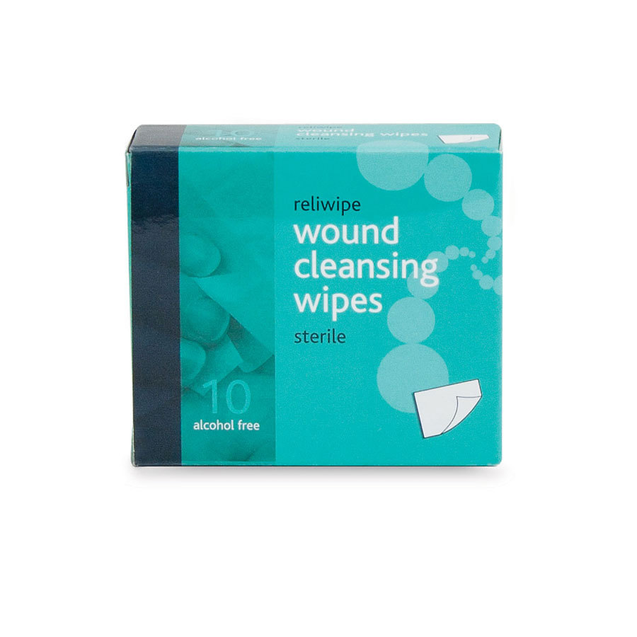 Reliance Medical Reliwipe Moist Alcohol-free Disposable Cleansing Wipes