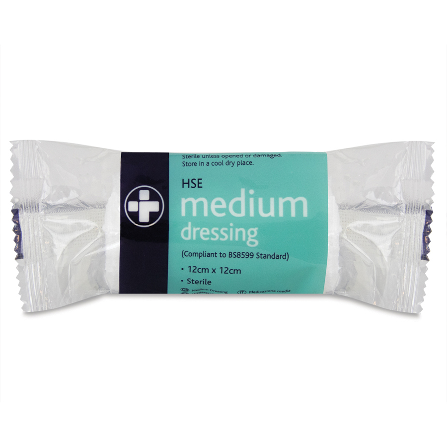 Reliance Medical Medium HSE Dressing 12cm x 12cm