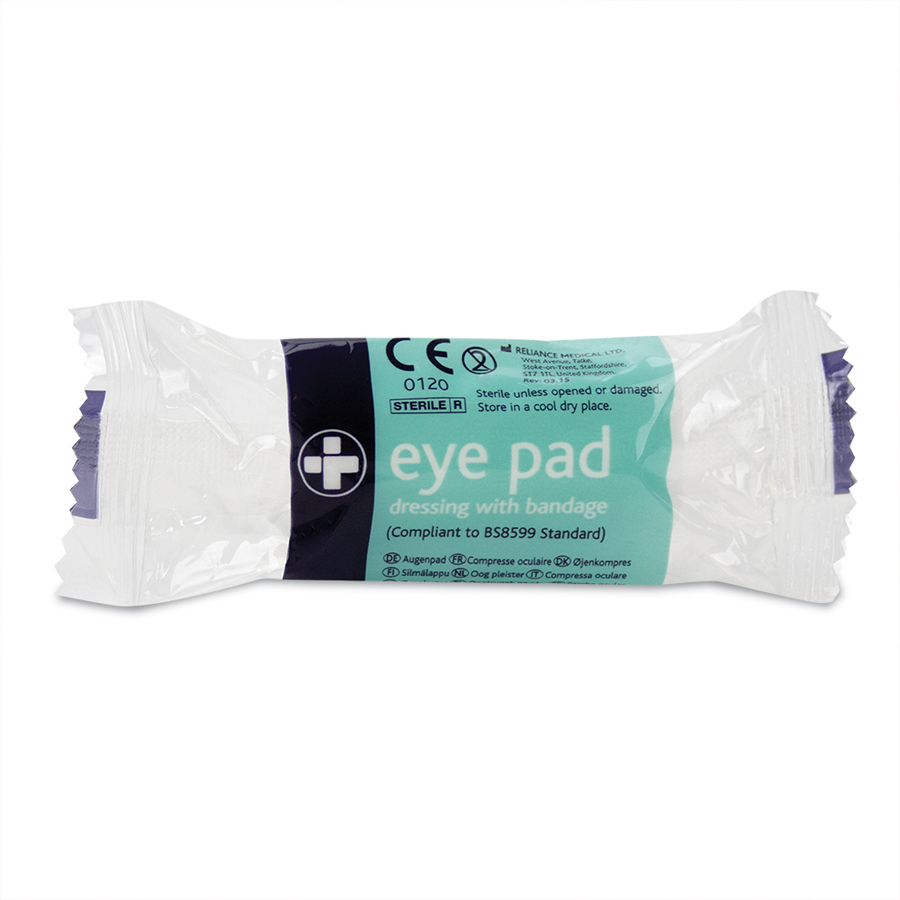 Reliance Medical Eye Pad Dressing No. 16 with bandage
