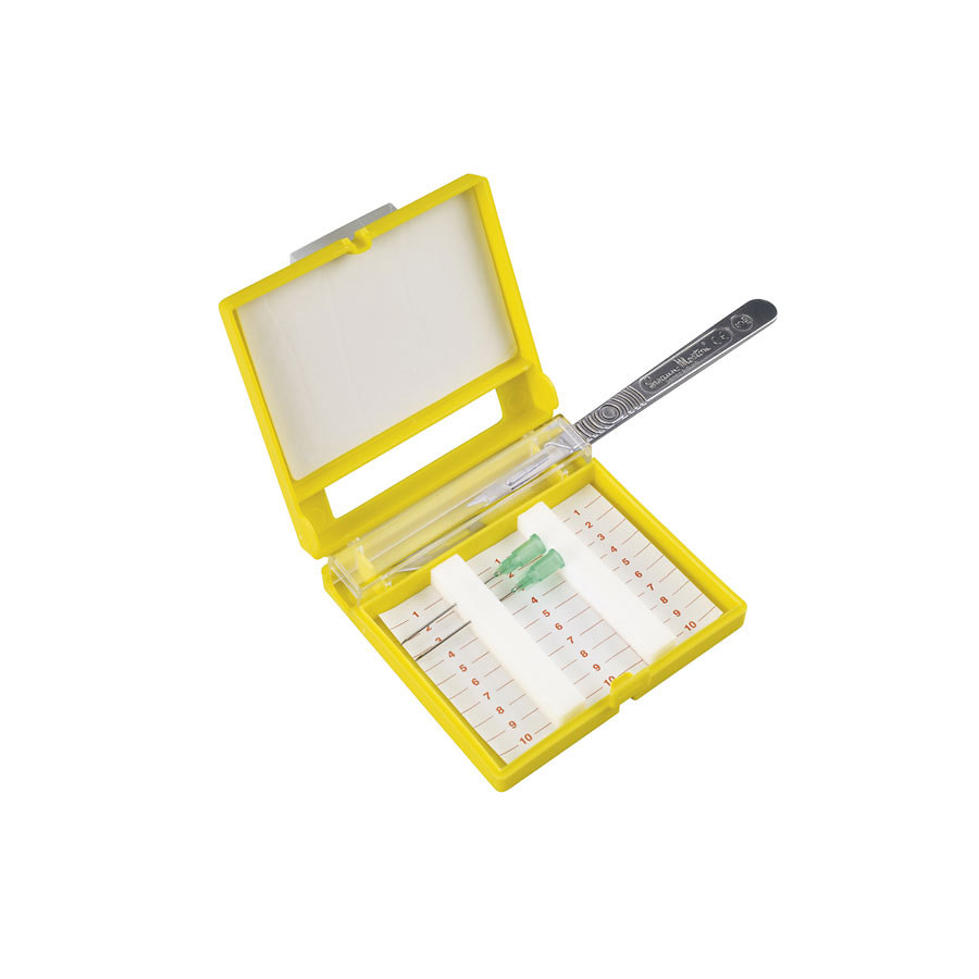 Yellow PVC Sharps Box