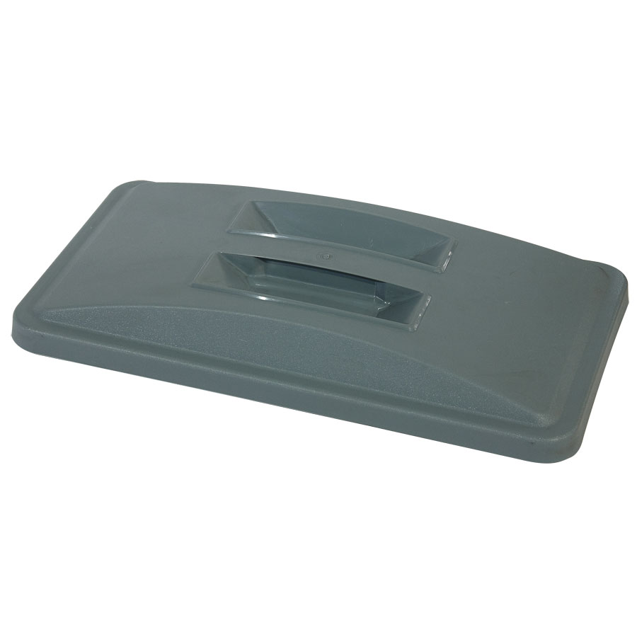 Trust Svelte® Tops Handled Lid Light Grey Polypropylene 52.3x28.8x7.0 cm