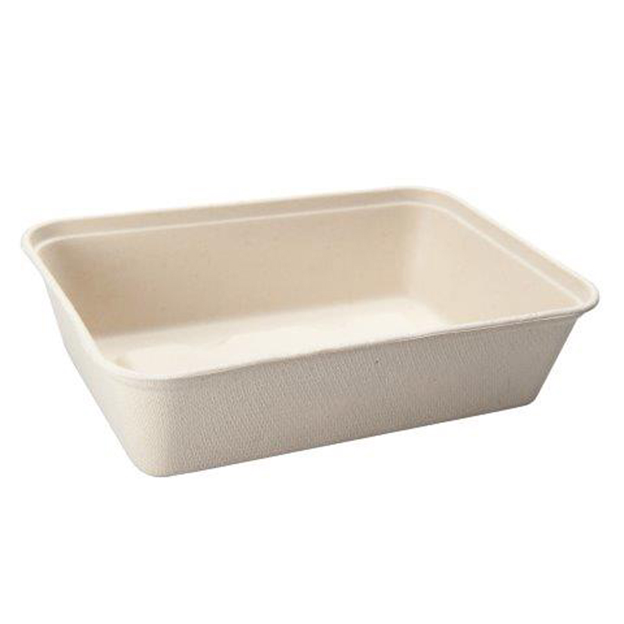 Microwaveable Container Bagasse 500ml 16oz