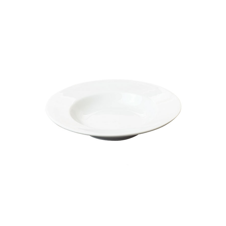 Great White Porcelain Round Soup Plate 23cm