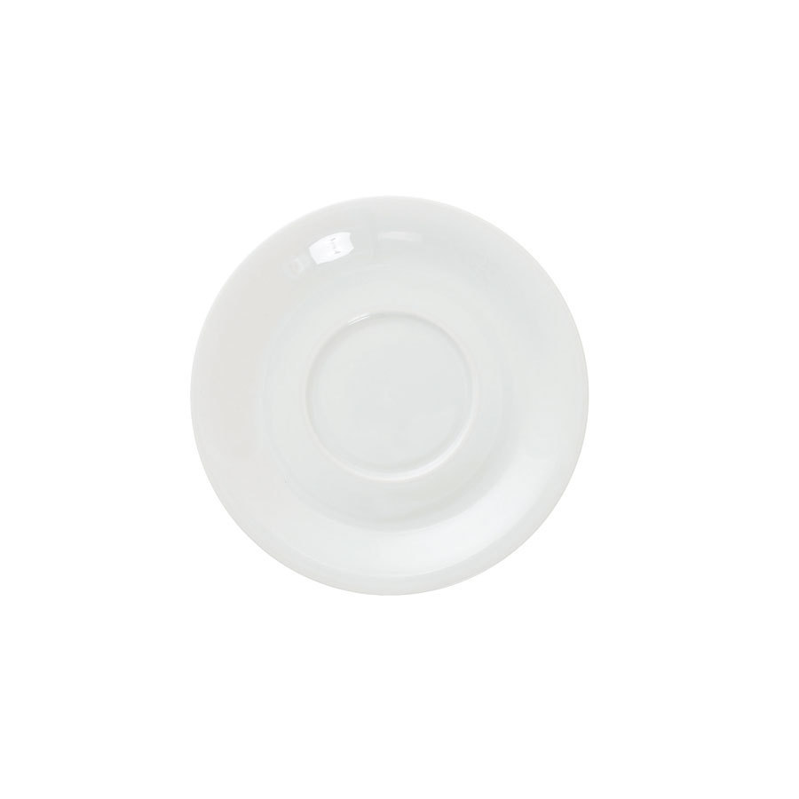 Great White Porcelain Round Coffee Saucer 16cm