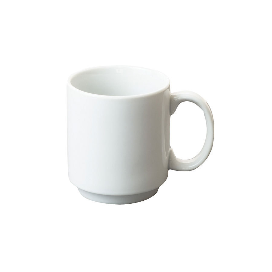 Great White Porcelain Stacking Mug 34cl 12oz