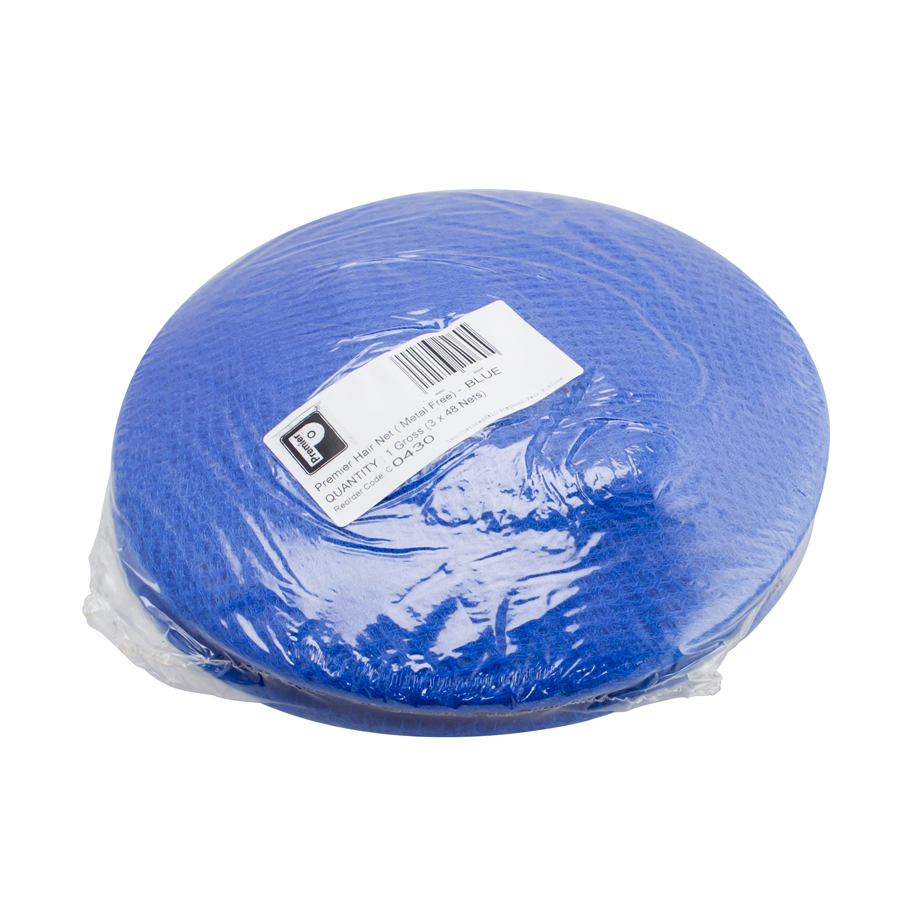 Hairnet Headwear Blue One Size