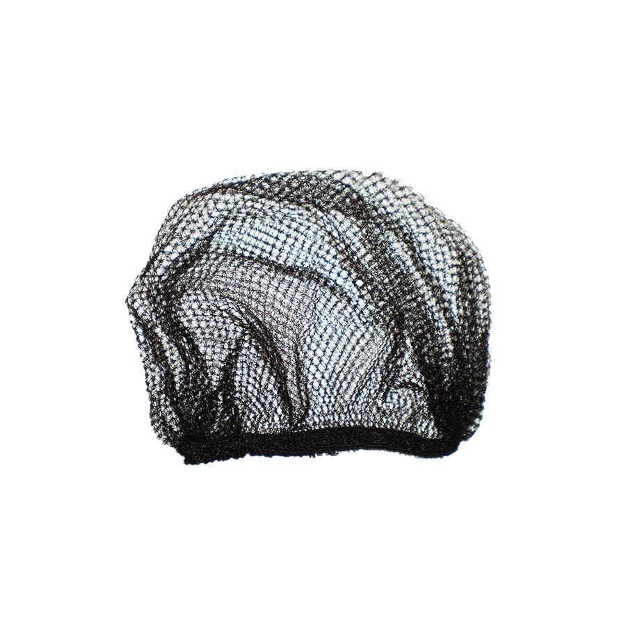 Hairnets Black Nylon Disposable Pack 100