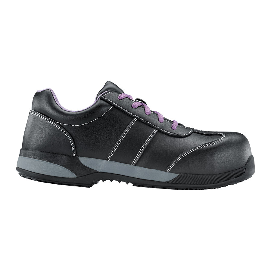 Shoes For Crews Bonnie Black Microfibre Ladies Safety Shoe S3