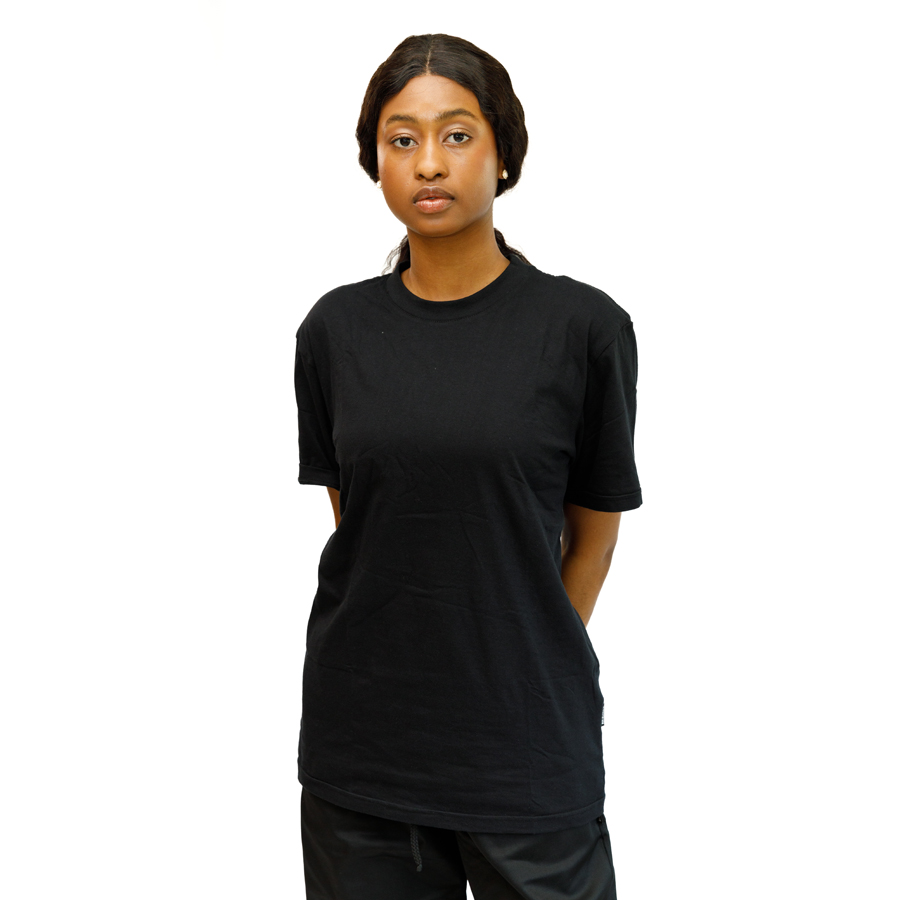 BRIGADE BLACK COTTON T SHIRT M