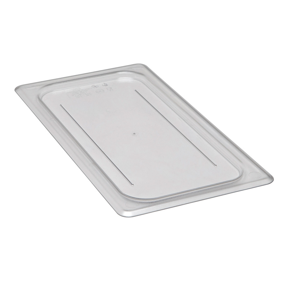 Cambro Camwear Food Pan Lid 1/3 Clear Polycarbonate