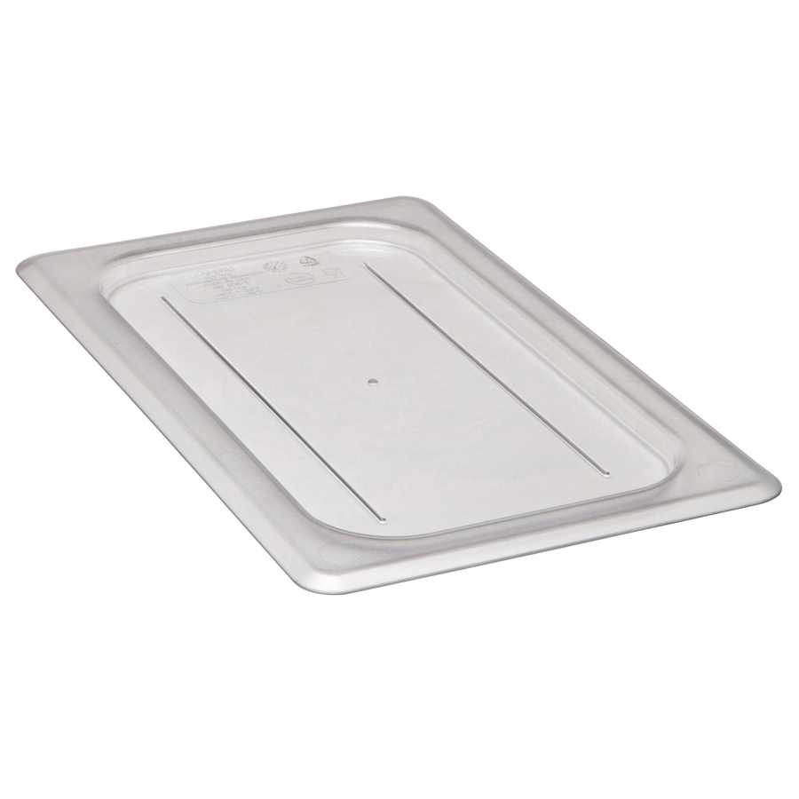 Cambro Camwear Food Pan Lid 1/4 Clear Polycarbonate
