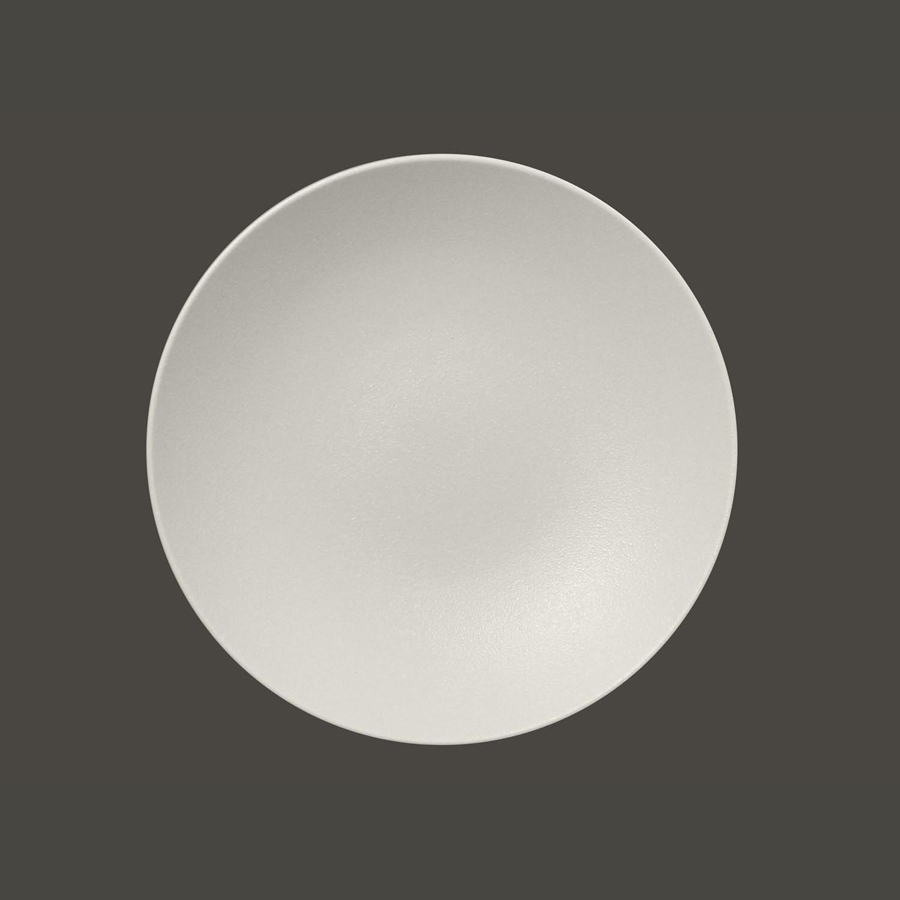 Rak Neofusion Vitrified Porcelain White Round Coupe Bowl 30cm