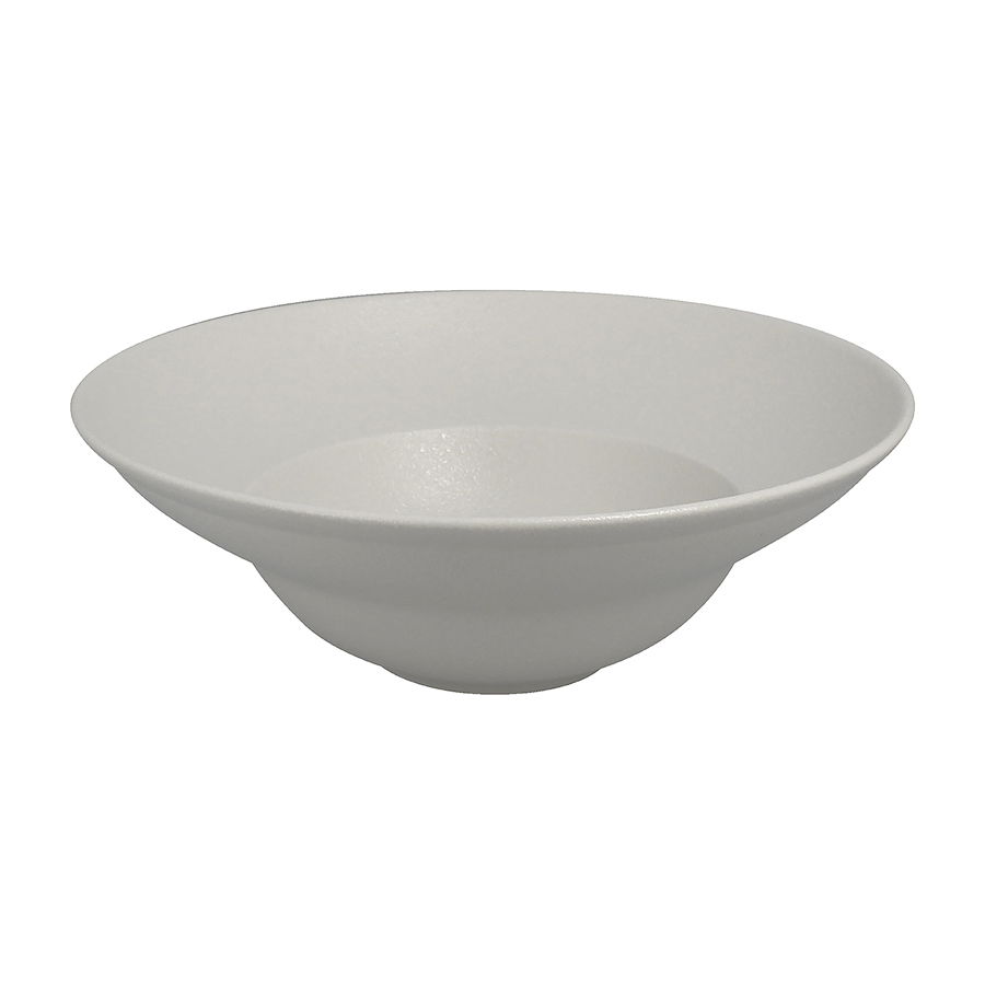 Rak Neofusion Vitrified Porcelain White Round Deep Plate 26cm