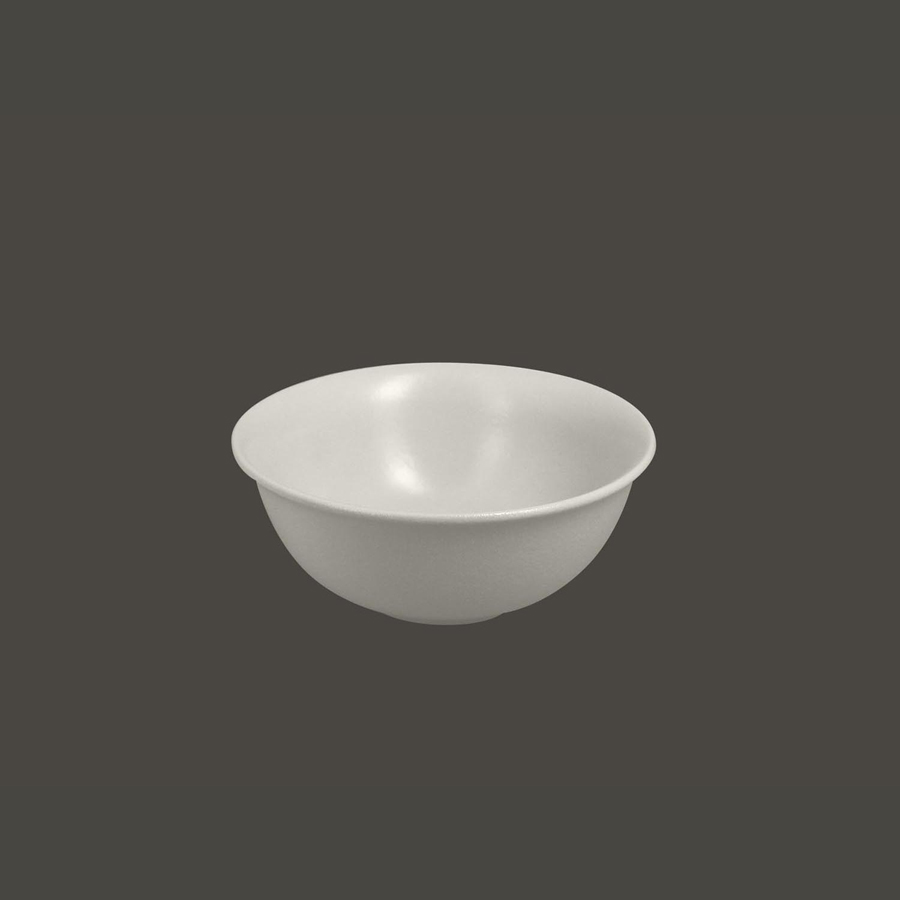 Rak Neofusion Vitrified Porcelain White Round Rice Bowl 16x6.5cm 58cl