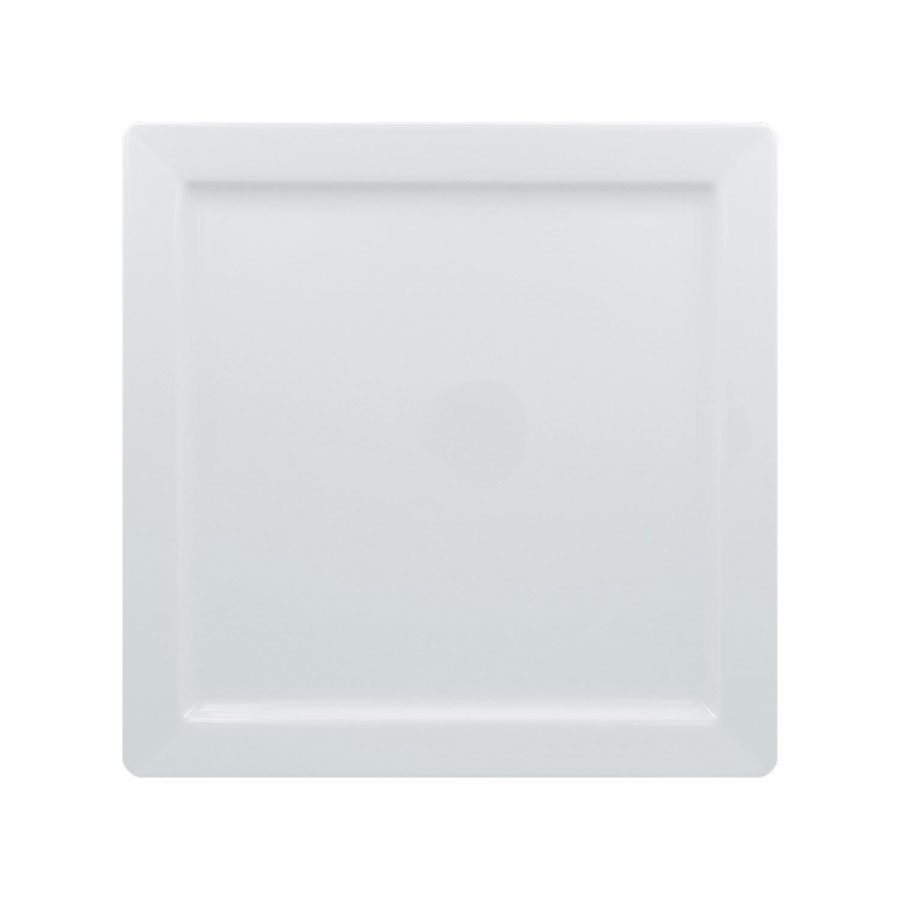 Rak Access Vitrified Porcelain White Square Plate 30cm