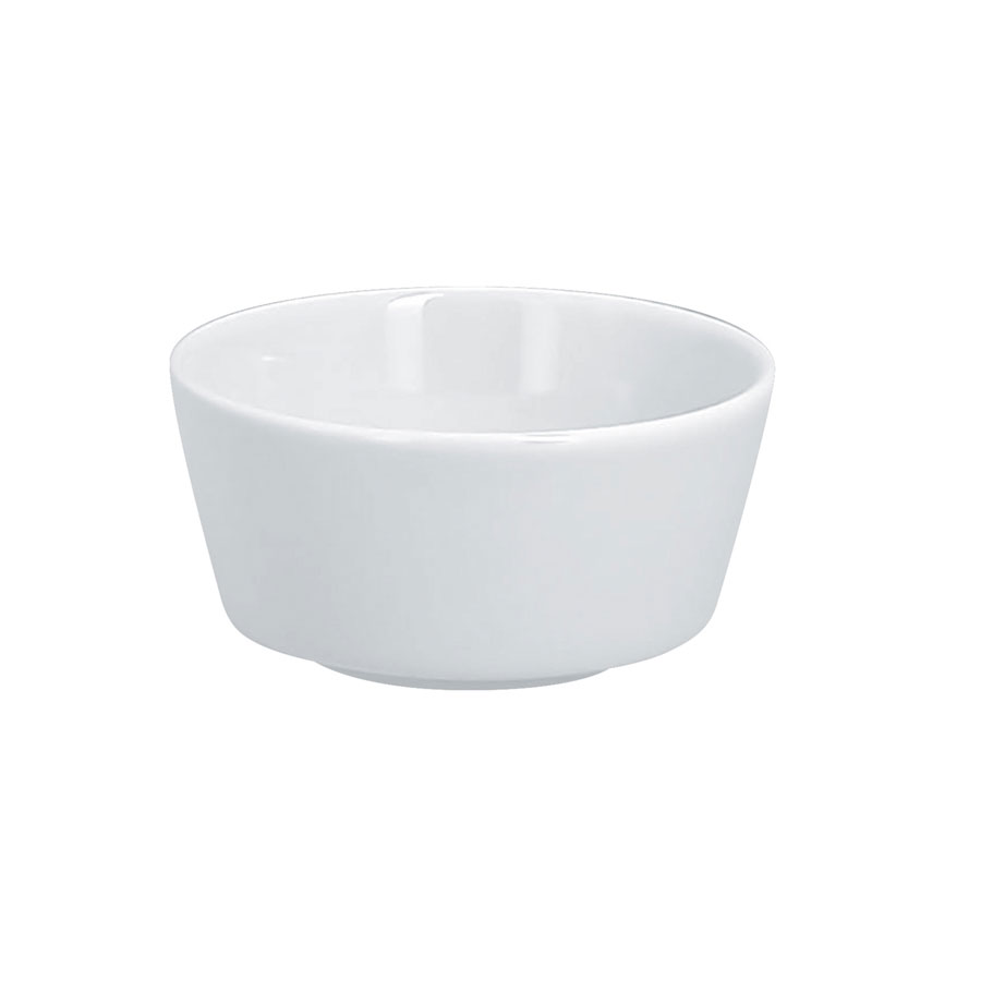 Rak Access Vitrified Porcelain White Round Butter Ramekin 8cl 2.7oz