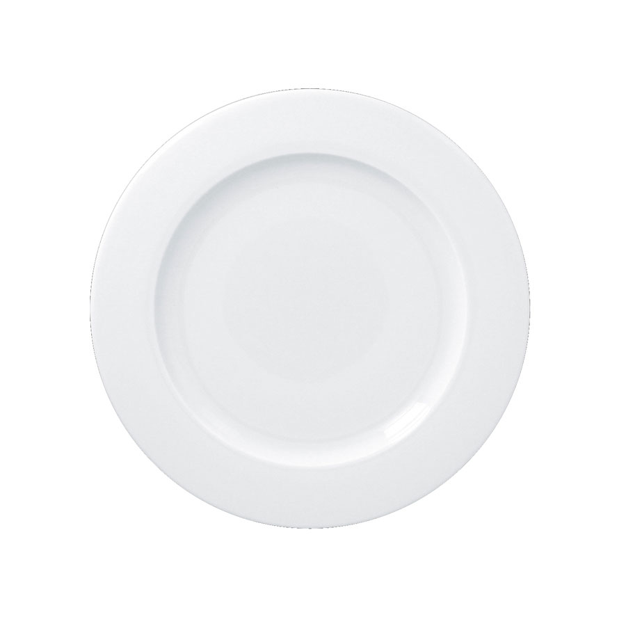 Rak Access Vitrified Porcelain White Round Flat Plate 15cm