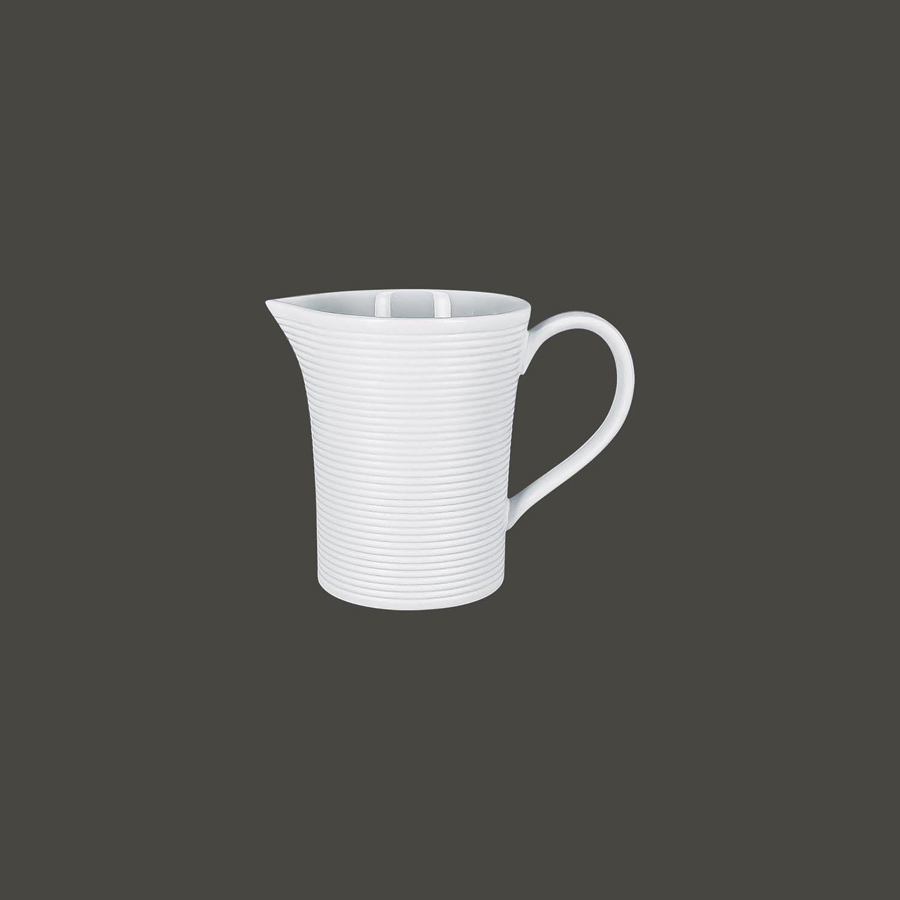 Rak Evolution Vitrified Porcelain White Creamer 25cl