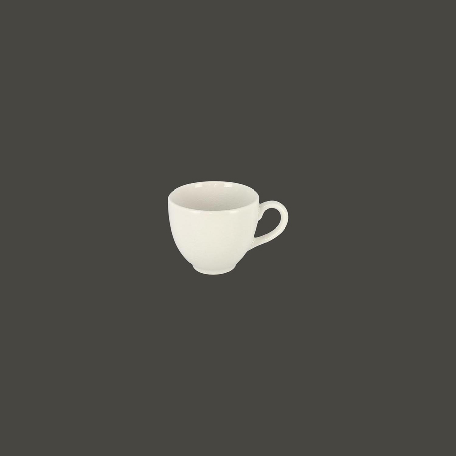 Rak Vintage Vitrified Porcelain White Espresso Cup 9cl