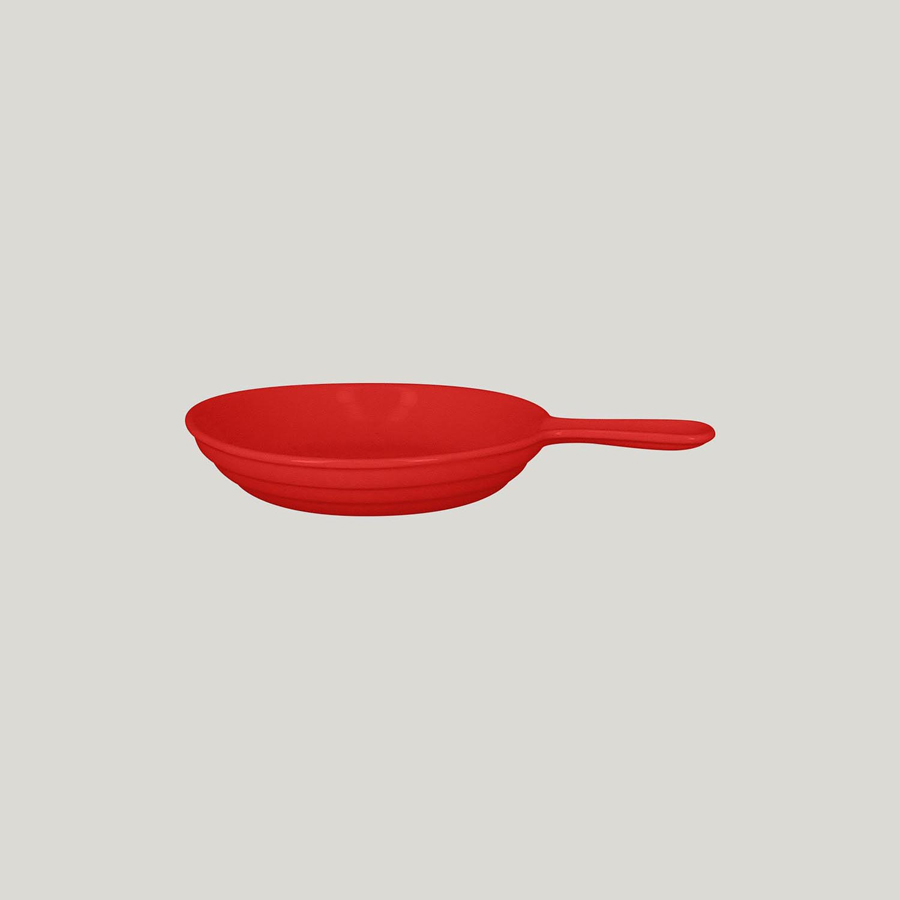 Rak Chef's Fusion Vitrified Porcelain Red Round Pan 12cm