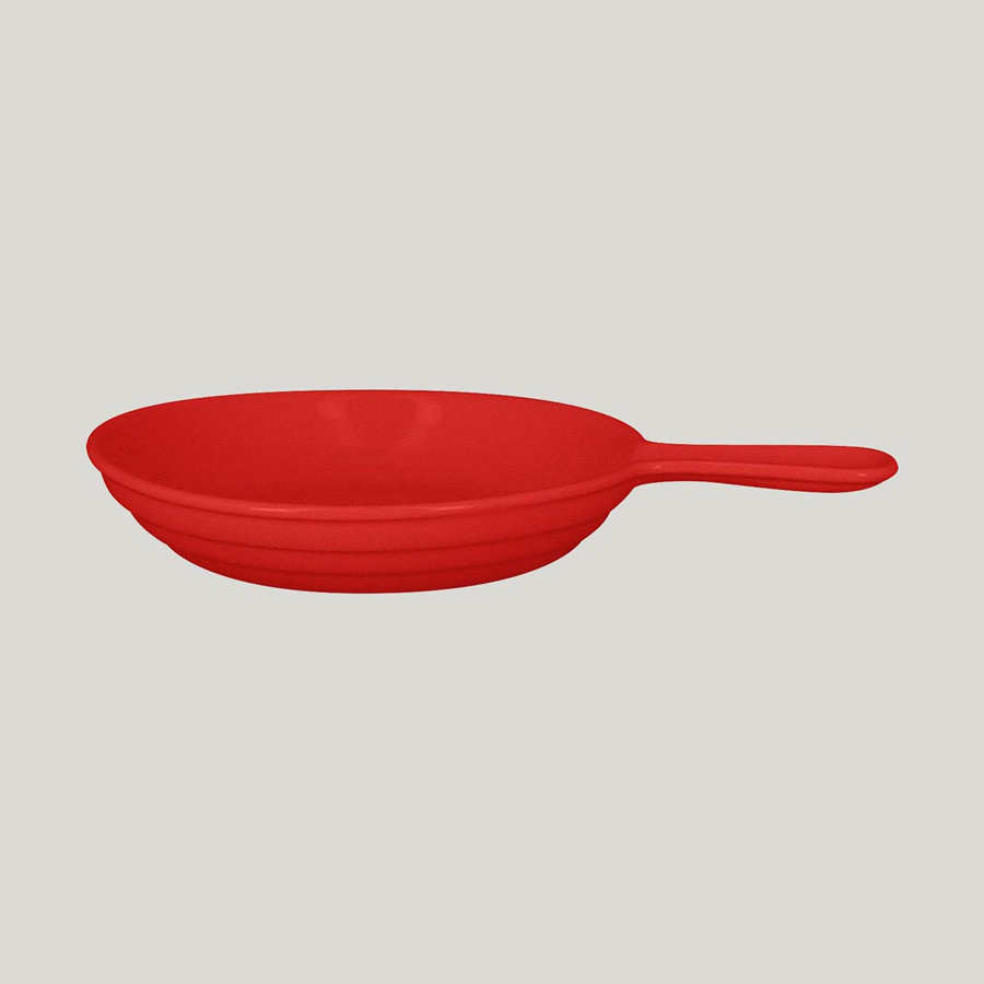 Rak Chef's Fusion Vitrified Porcelain Red Round Pan 24cm