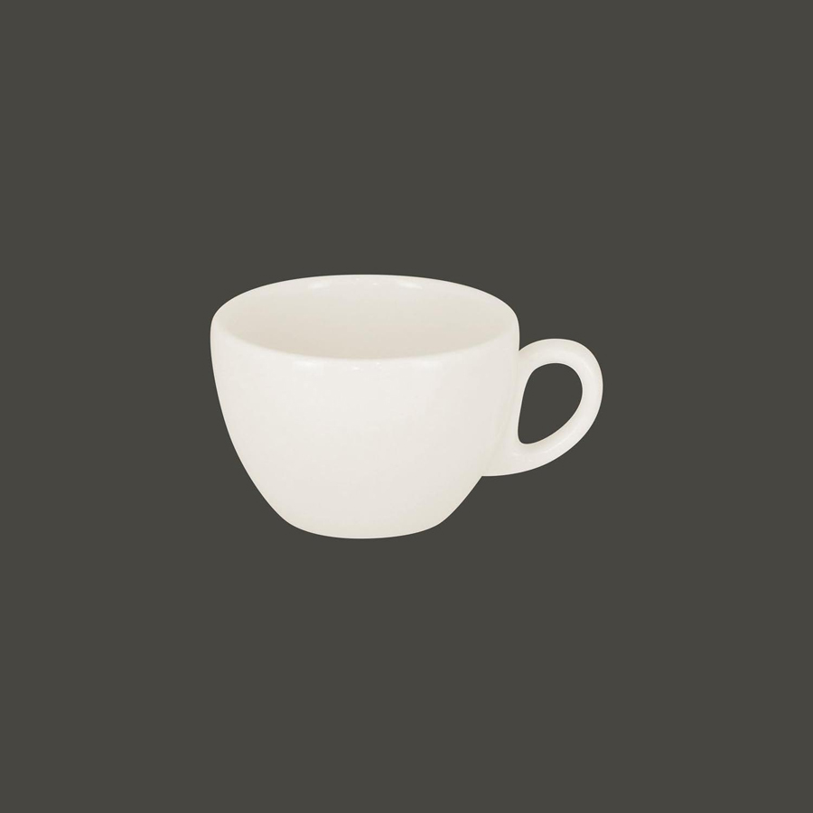 Rak Barista Vitrified Porcelain White Coffee Cup 20cl