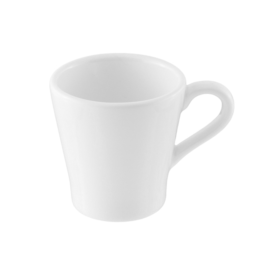 Rak Banquet Vitrified Porcelain White Ristretto Cup 7cl