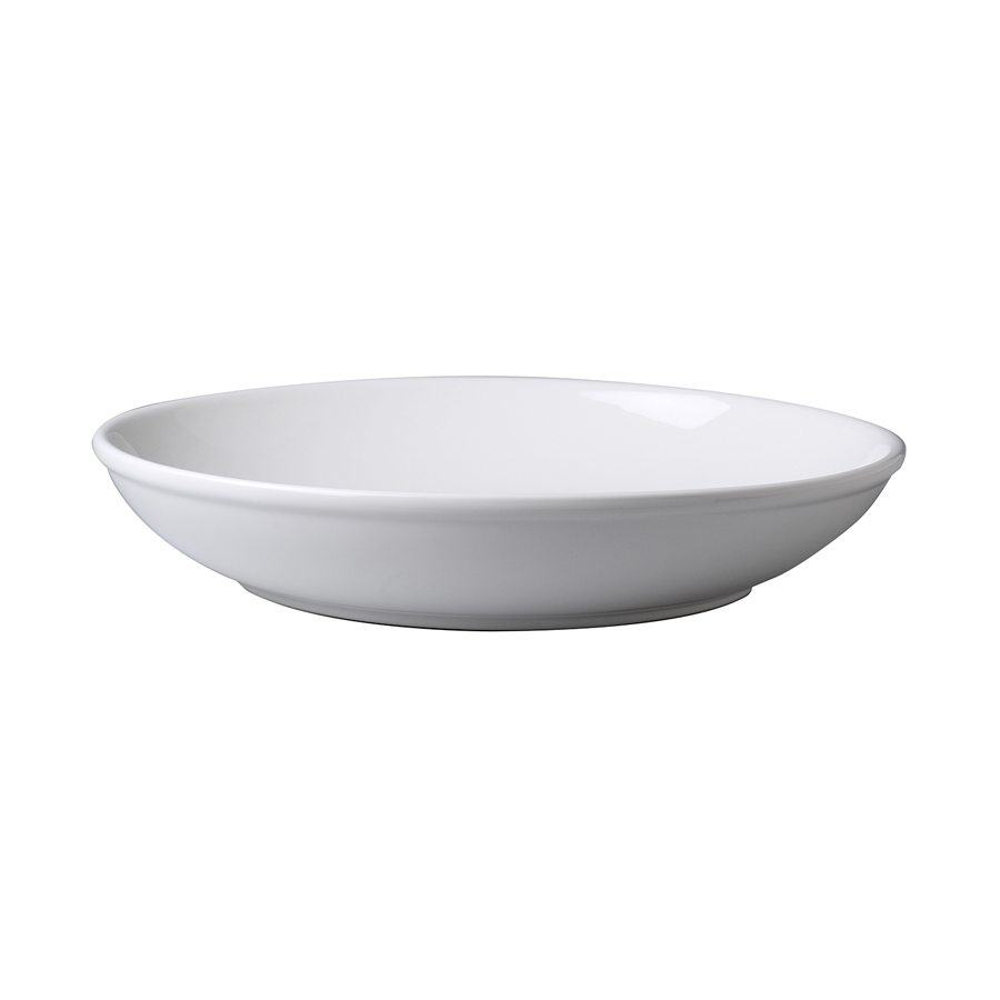 Rak Buffet White Round Deep Coupe Plate 46cm