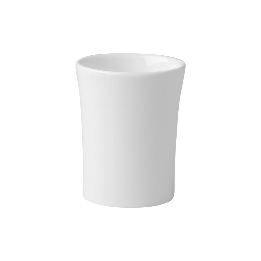 Rak Allspice Basil Vitrified Porcelain White Round Cup Without Handle 9cl